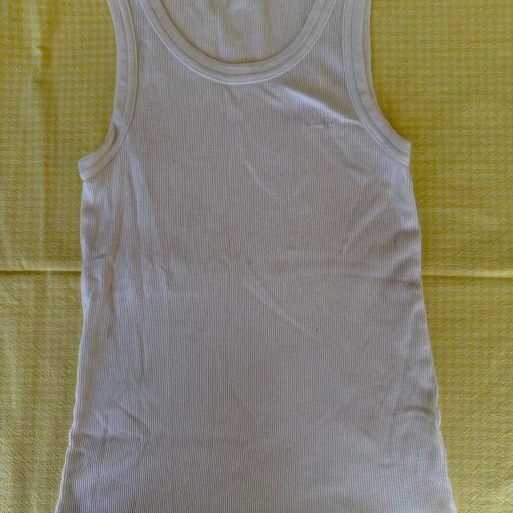 Anne klein white tank top